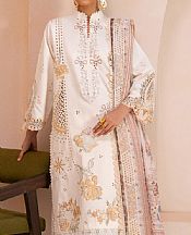 Marjjan Off White Viscose Suit- Pakistani Winter Clothing
