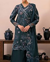 Marjjan Gable Green Viscose Suit- Pakistani Winter Clothing