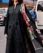 Marjjan Black Lawn Suit- Pakistani Lawn Dress