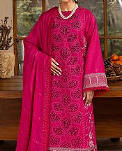 Marjjan Hot Pink Lawn Suit- Pakistani Lawn Dress