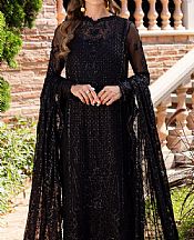 Marjjan Black Chiffon Suit- Pakistani Chiffon Dress