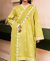 Marjjan Neon Green Lawn Suit- Pakistani Lawn Dress