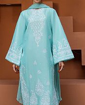 Marjjan Turquoise Lawn Suit- Pakistani Lawn Dress