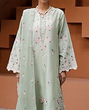 Marjjan Mint Green Lawn Suit- Pakistani Designer Lawn Suits