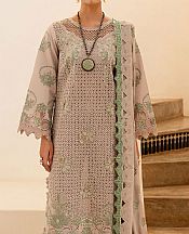 Marjjan Ivory Lawn Suit- Pakistani Designer Lawn Suits