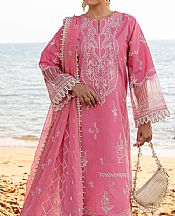 Marjjan Pink Lawn Suit- Pakistani Designer Lawn Suits