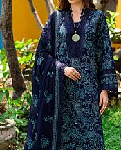 Teal Blue Lawn Suit