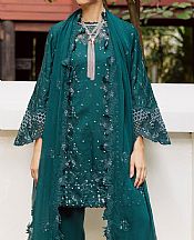 Marjjan Teal Viscose Suit- Pakistani Winter Clothing