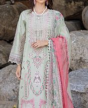 Marjjan Mint Green Lawn Suit- Pakistani Lawn Dress