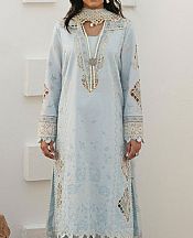 Marjjan Baby Blue Lawn Suit- Pakistani Designer Lawn Suits