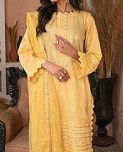 Marjjan Lemon Lawn Suit- Pakistani Lawn Dress