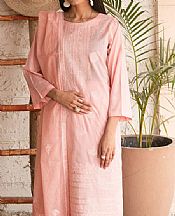 Marjjan Rose Pink Lawn Suit- Pakistani Designer Lawn Suits