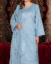 Turquoise Lawn Suit