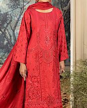 Marjjan Red Wool Suit- Pakistani Winter Clothing