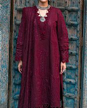 Crimson Viscose Suit