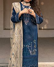 Blue Viscose Suit