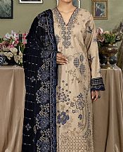 Tan/Blue Wool Suit
