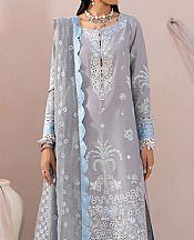 Marjjan Grey Karandi Suit- Pakistani Winter Clothing