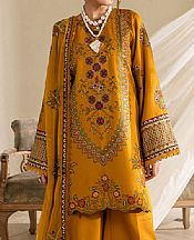 Marjjan Mustard Karandi Suit- Pakistani Winter Clothing