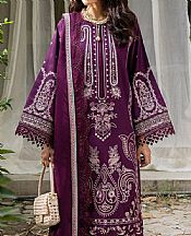 Marjjan Egg Plant Karandi Suit- Pakistani Winter Clothing