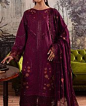 Marjjan Egg Plant Karandi Suit- Pakistani Winter Clothing