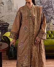 Marjjan Beige Karandi Suit- Pakistani Winter Clothing