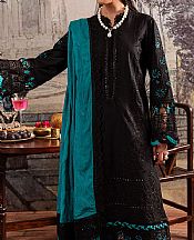 Marjjan Black Karandi Suit- Pakistani Winter Dress