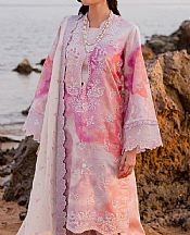 Marjjan Pink Lawn Suit- Pakistani Designer Lawn Suits