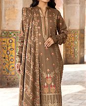 Taupe Brown Karandi Suit- Pakistani Winter Clothing