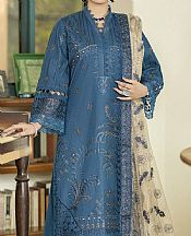 Denim Blue Karandi Suit