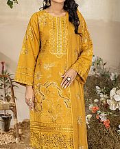 Marjjan Mustard Karandi Suit- Pakistani Winter Dress