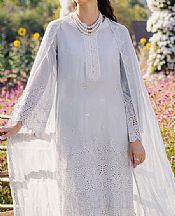 Marjjan Pastel Grey Lawn Suit- Pakistani Lawn Dress