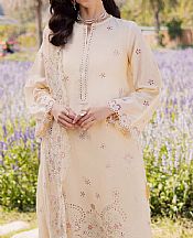 Marjjan Ivory Lawn Suit- Pakistani Lawn Dress
