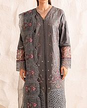 Marjjan Grey Lawn Suit- Pakistani Lawn Dress