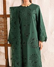 Marjjan Green Lawn Suit- Pakistani Lawn Dress