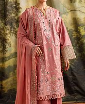 Marjjan Tea Pink Lawn Suit- Pakistani Lawn Dress