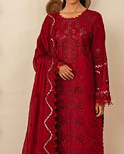 Maroon Lawn Suit