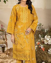 Marjjan Mustard Karandi Suit- Pakistani Winter Clothing