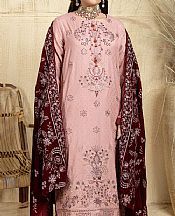 Tea Rose Wool Suit- Pakistani Winter Clothing
