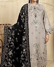 Grey/Black Wool Suit- Pakistani Winter Dress