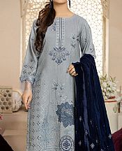 Slate Grey Wool Suit- Pakistani Winter Dress