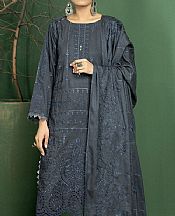 Dark Gray Leather Suit- Pakistani Winter Dress