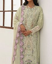 Marjjan Pistachio Green Lawn Suit- Pakistani Designer Lawn Suits