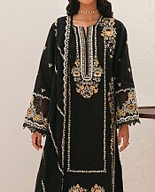 Marjjan Black Lawn Suit- Pakistani Lawn Dress