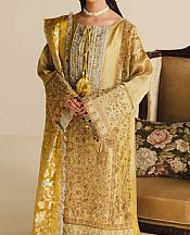 Sand Gold Net Suit- Pakistani Chiffon Dress