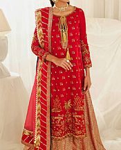 Red Velvet Suit- Pakistani Winter Dress