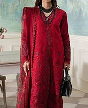 Scarlet Khaddar Suit