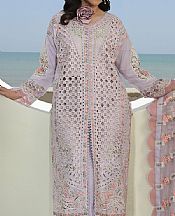 Maryam Hussain Lilac Lawn Suit- Pakistani Designer Lawn Suits