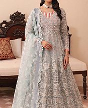 Grey Organza Suit