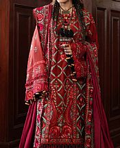 Falu Red/Deep Carmine Khaddar Suit